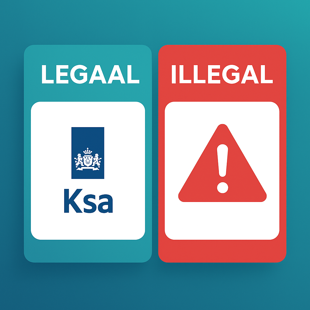 Meer Nederlanders gokken op illegale sites dan op legale. Waarom gebeurt dit?